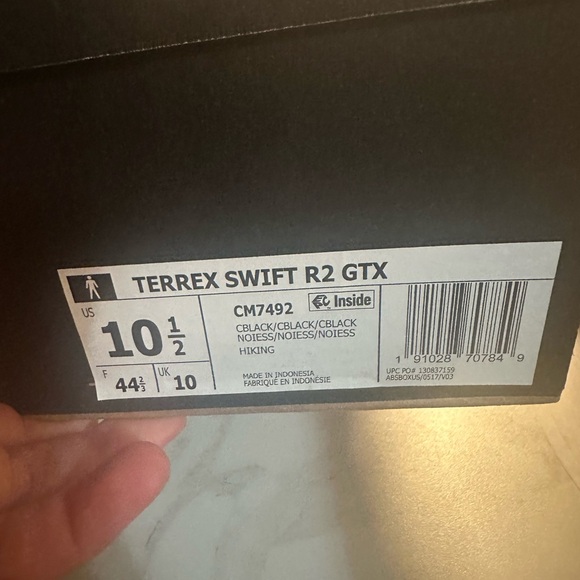 Adidas Men's Black Outdoor Shoes - Picture 3 of 3